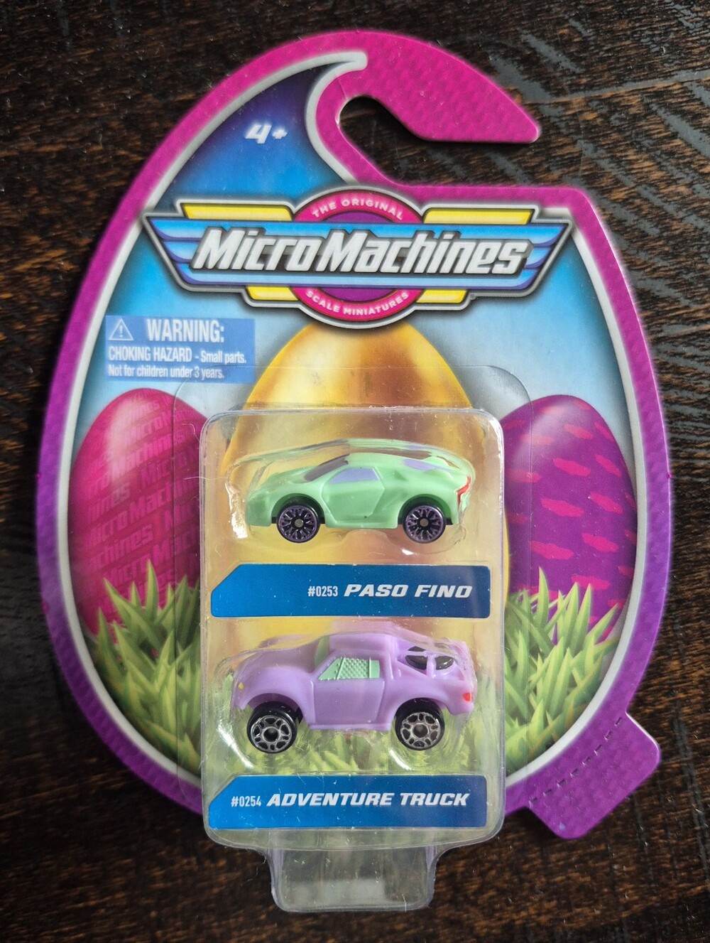 Kids Toy Car Pack - Green Paso Fino & Purple Adventure Truck